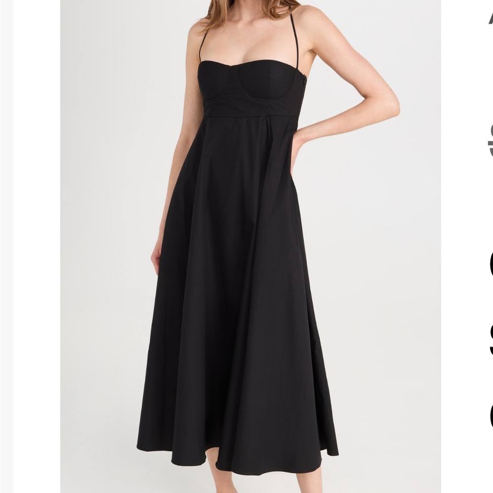 Pixie Market Antonia Padded Bra Midi Dress